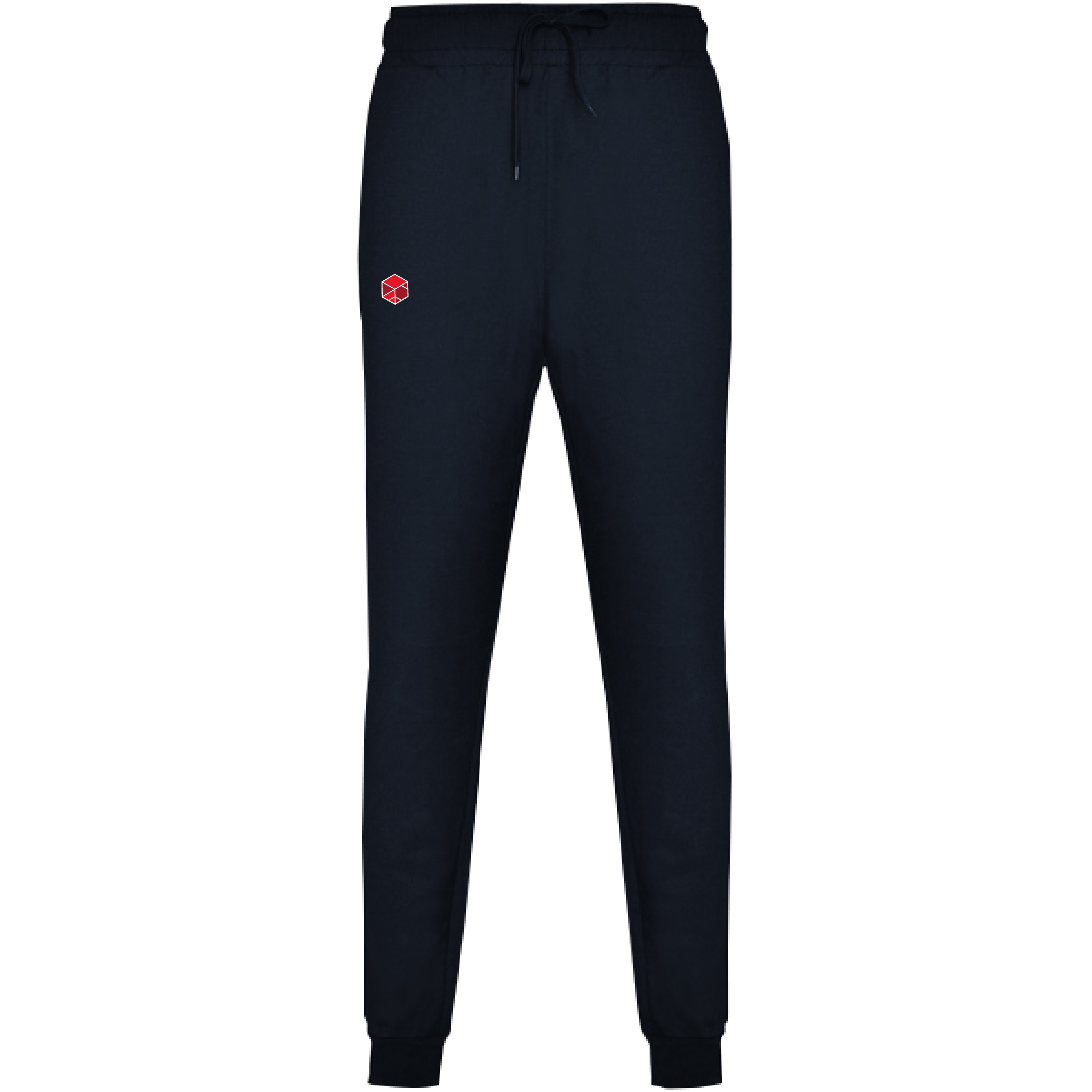 Sweatpants, non-brushed, with ribbed trim
